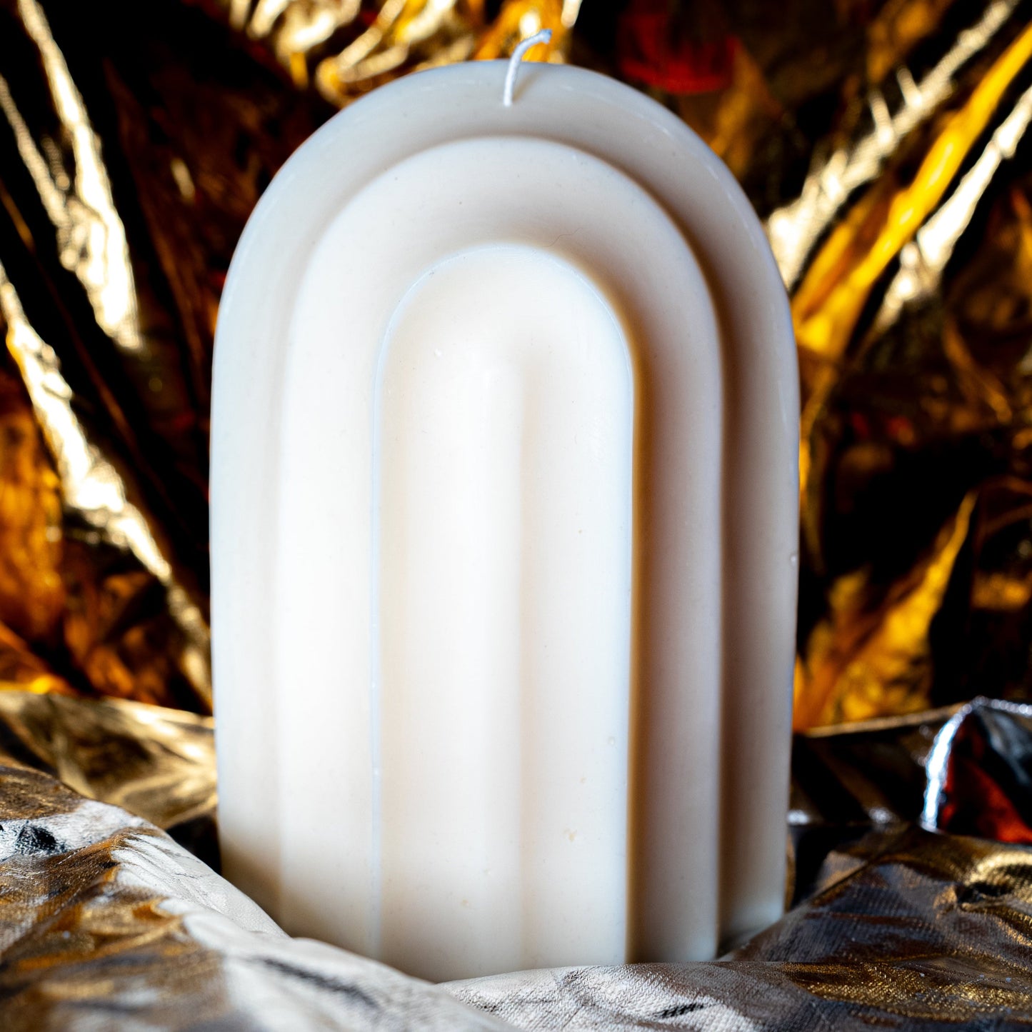 Großer Bogen – Großer Regenbogen aus Olivenwachs