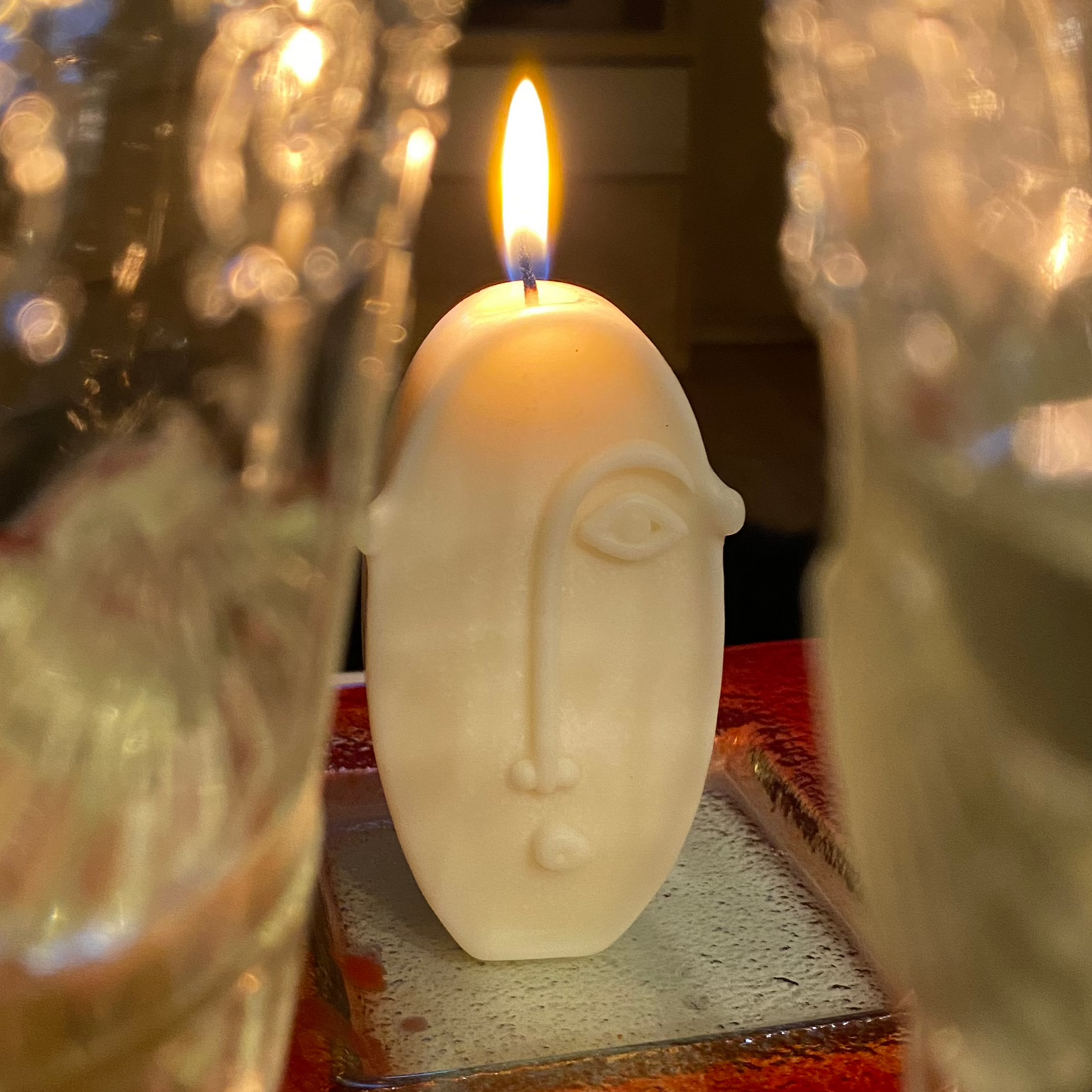 Ovala – Elegante ovale Kerze aus nachhaltigem Olivenwachs