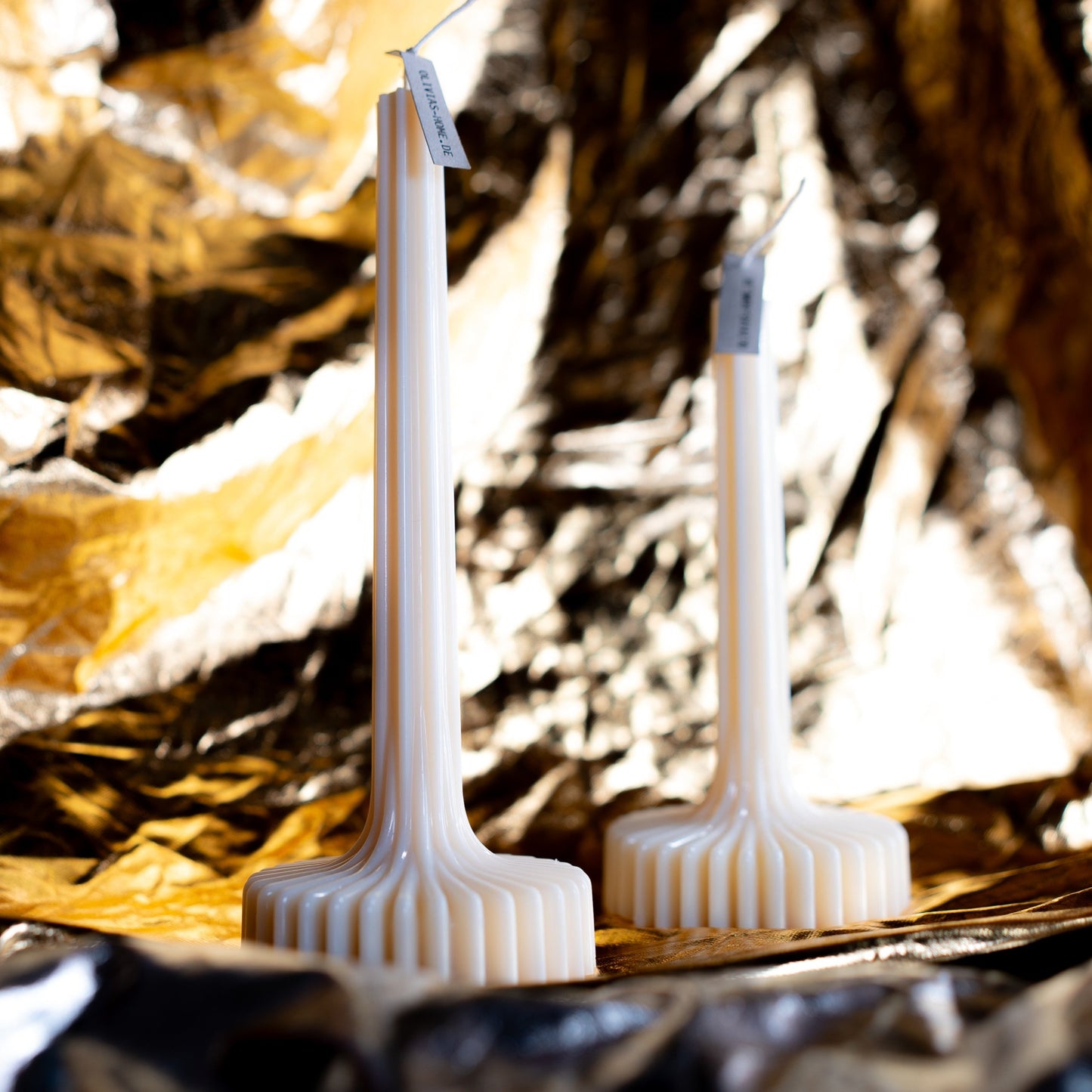 Set Sonnenstrahlen – Kerzen-Set aus nachhaltigem Olivenwachs