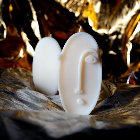 Ovala – Elegante ovale Kerze aus nachhaltigem Olivenwachs